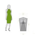 Donica Nevis 90 cm wewnętrzna półka
