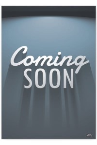 Plakat metalowy "Coming soon"