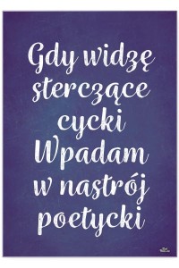 Plakat metalowy "Piersi"