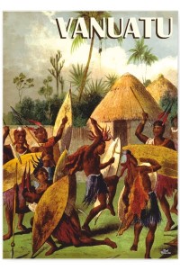 Plakat metalowy "Vanuatu"