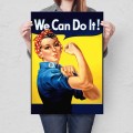 Blacha metalowa - We can do it L.jpg
