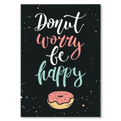 Blacha metalowa - Be happy.jpg