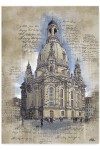 Plakat metalowy "Dresden"