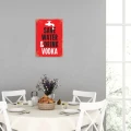 Blacha metalowa - Save water, drink vodka M 2.jpg