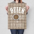 Blacha metalowa - Dzień dobry kochanie L.jpg