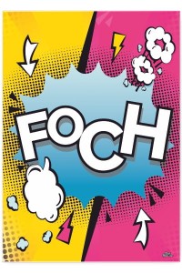 Plakat metalowy "Foch"