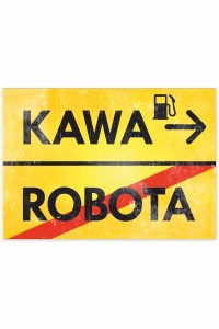 Plakat metalowy "Kawa"