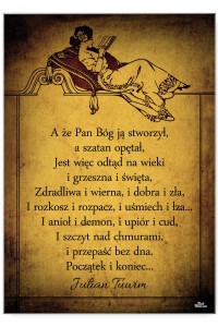 Plakat metalowy "Kobieta"