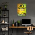 Blacha metalowa - My garage, my rules L 2.jpg