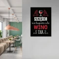 Blacha metalowa - Szczęścia nie kupisz, ale wino tak L 2.jpg