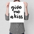 Blacha metalowa - Give me a kiss M.jpg