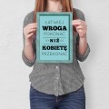 Blacha metalowa - Łatwiej Wroga S.jpg