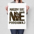 Blacha metalowa - Nigdy się nie poddawaj L.jpg