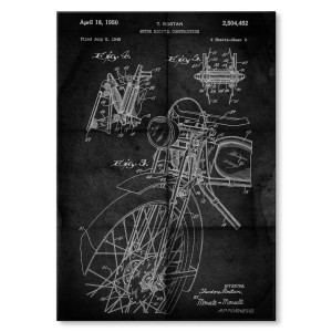 Plakat metalowy "Motocykl 2"