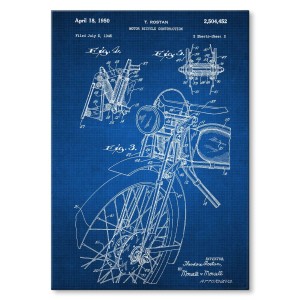 Plakat metalowy "Motocykl 5" 
