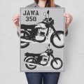 Blacha metalowa - JAWA 350 L.jpg