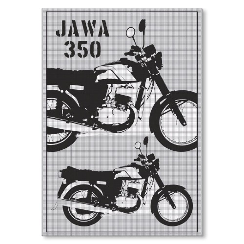 Blacha metalowa - JAWA 350.jpg