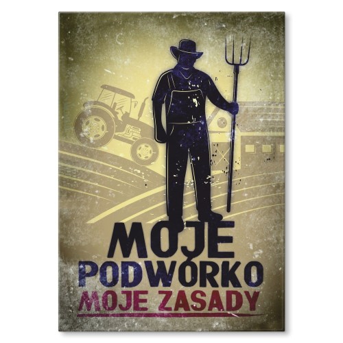 Blacha metalowa - Moje podwórko.jpg