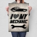 Blacha dekoracyjna - I love my mechanic L.jpg