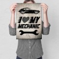 Blacha dekoracyjna - I love my mechanic M.jpg