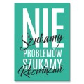 Blacha metalowa - Nie szukamy problemów.jpg