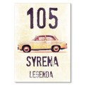 Blacha metalowa - Syrena 105.jpg