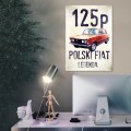 Blacha metalowa - Polski Fiat 125p L 2.jpg
