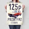 Blacha metalowa - Polski Fiat 125p L.jpg