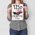 Blacha metalowa - Polski Fiat 125p S.jpg
