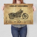 Blacha metalowa - Harley Davidson 883 L.jpg