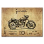 Plakat metalowy "Junak M10"