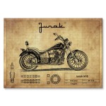 Plakat metalowy "Junak M16"