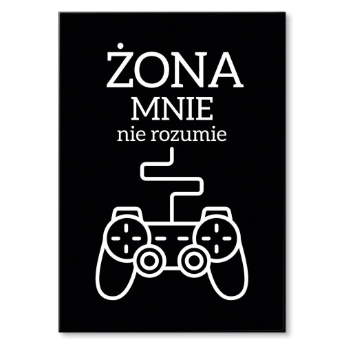 Blacha metalowa - Żona mnie nie rozumie.jpg
