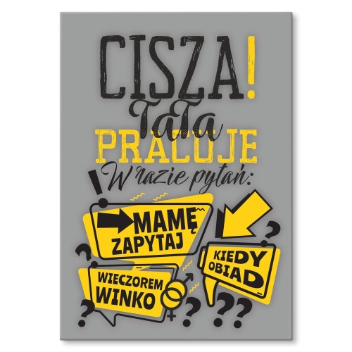 Blacha metalowa - Tata pracuje.jpg
