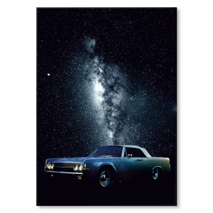 Plakat metalowy "Sky Car"