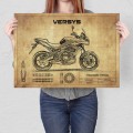 Blacha metalowa - Kawasaki Versys L.jpg