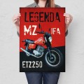 Blacha dekoracyjna - MZ ETZ250 L.jpg