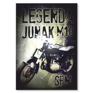 Plakat metalowy "Junak M10 DARK"