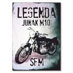 Plakat metalowy "Junak M10 BRIGHT"