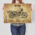 Blacha metalowa - Suzuki GT750 L.jpg