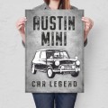 Blacha metalowa - Austin Mini L.jpg