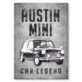 Blacha metalowa - Austin Mini.jpg