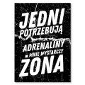 Blacha metalowa - Adrenalina Żona.jpg
