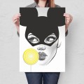 Blacha metalowa - Mickeywoman L.jpg