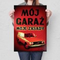Blacha metalowa - Mój Garaż Volvo 245 L.jpg