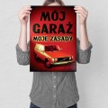 Blacha metalowa - Mój Garaż Volvo 245 M.jpg