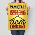 Blacha metalowa - Oprócz pracy masz dom L.jpg