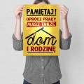 Blacha metalowa - Oprócz pracy masz dom M.jpg