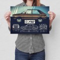 Blacha metalowa - FSO Polonez M.jpg