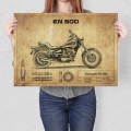 Blacha metalowa - Kawasaki EN 500 L.jpg